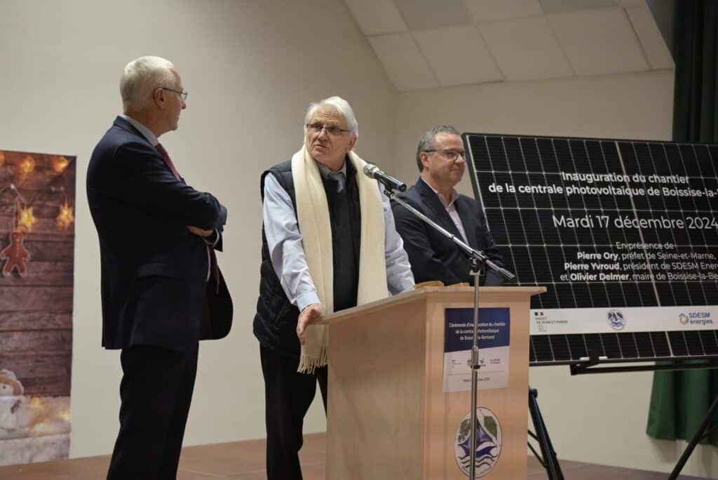 centrale photovoltaïque de Boissise-la-Bertrand